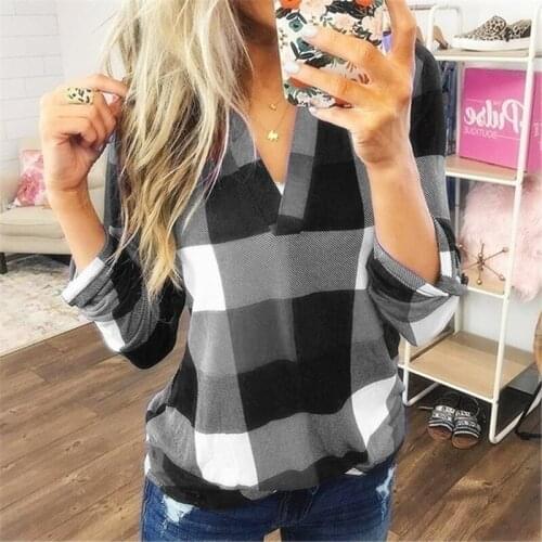 LCSKEREAL Women's Plaid Shirts