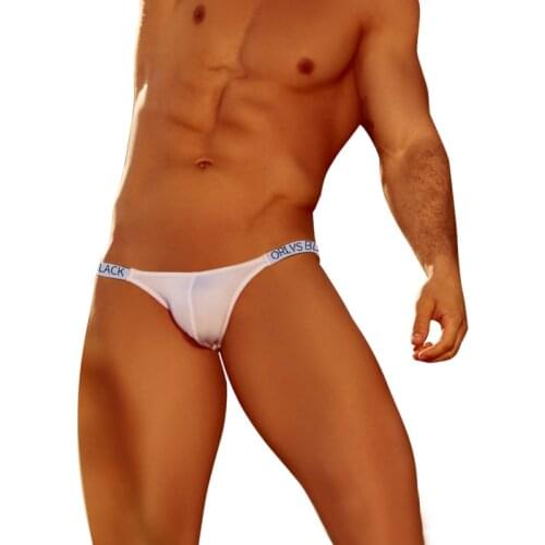 2021 New Sissy Gay Thong Men Sexy Mens Jockstrap Underwear Male Lingerie Modal Low Waist Mens Bikini Penis Thongs Tanga Hombre