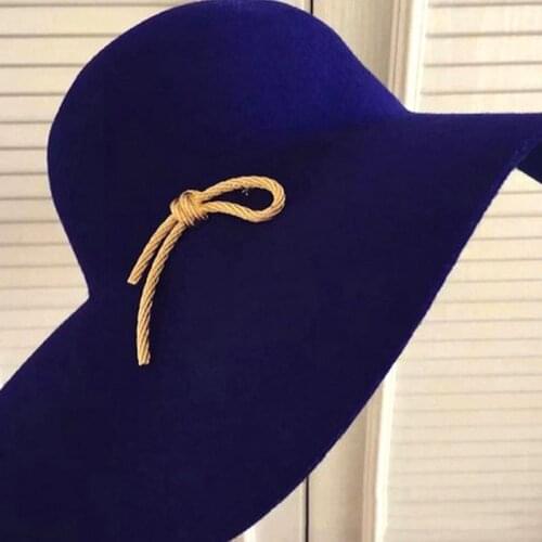 Streamlined Bow Brooch Creative Fan Brooches Antique Corsage Female Metal Suit Lapel Pin Scarf Buckle Women Coat Hat Accessories