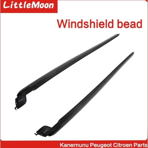LittleMoon Original glass beading Front windshield sealing strip Beads Rubber strip 8120Q2 8120Q3 for Citroen Triumph C4 Cquatre