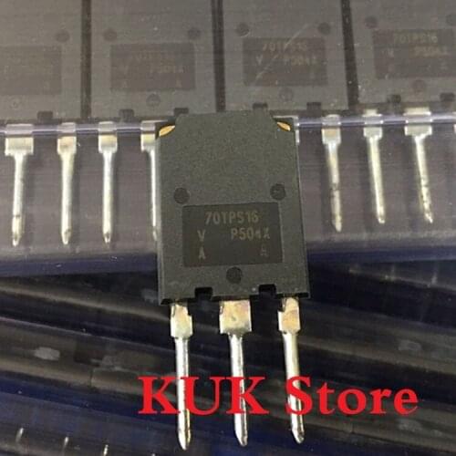 Original 100% NEW 70TPS16 VS-70TPS16 VS-70TPS16PBF 1600V 70A TO-247 10PCS/LOT