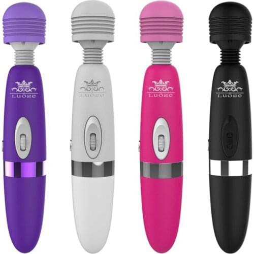Luoge 810 AV Stick Handy Magic Wand Massager Strong Clitoris Nipple Vibrator Stimulator Female Masturbator Sex Product for Women