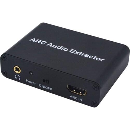 ARC To Audio Adapter HDMI-compatible Audio Return Adapter 192KHz Digital-to-analog Durable Converter