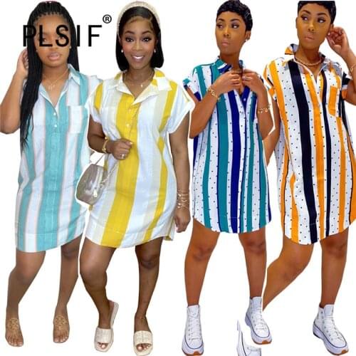 Летние платья в полоску PLSIF China At AliExpress