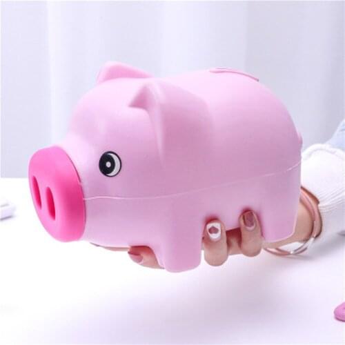 Cartoon Pig Shaped Money Boxes Children Toys Birthday Gift Home Decor Money Saving boxes Piggy Bank 1Pcs Coins Storage Box