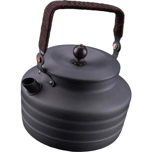 Camping Kettle 1.3L Portable Ultra-Light Outdoor Camping Hiking Picnic Pot