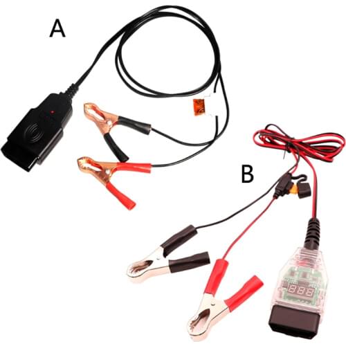 Professional OBD2 Automotive Battery replacement Tool Car Computer Memory Saver Emergency Power Supply Cable