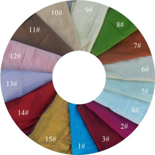 Tailor shop Color-changing silk silk double palace fabric mulberry silk cloth straight skeleton silk pure dupion silk raw silk