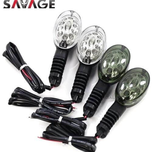 LED Turn Signal Indicator For KAWASAKI NINJA 250R VN 650 Vulcan S KLX250S KLX250SF D-TRACKER X 250 Motorcycle Light Blinker Lamp