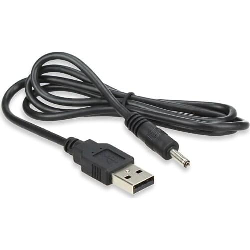 USB Charging Cable DC 3.5mm for 5V Charge Current Devices via USB Plug