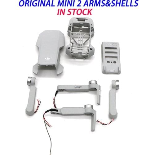 In Stock Original DJI Mini 2 Arms Body Shell Middle Frame Bottom Shell Upper Cover Mavic Mini 2 Replacement Repair Spare Parts