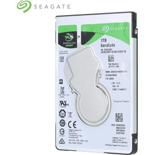 Seagate 1TB 2.5inch Internal HDD Notebook Hard Disk Drive 7mm 5400RPM SATA 6Gb/s 128MB Cache 2.5" HDD For Laptop