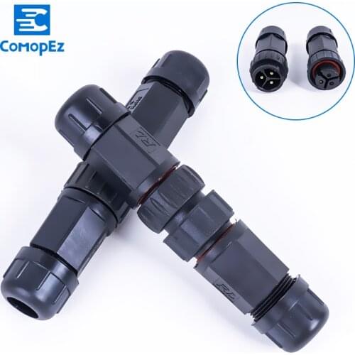 IP68 Waterproof Connector 20A Underground Junction Box for 2 3 4 5 6 7 8 9-pin Cables 6-10.5mm Outdoor Led Light Wire Use