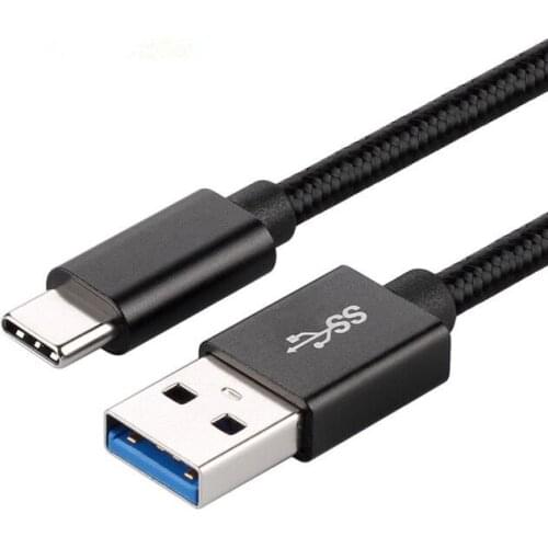 2Pack USB 3.0 Type C Cable Fast Charging 3A,Nylon Braided Type C Charger Cable Compatible For Samsung Galaxy S10 /S9 /S8
