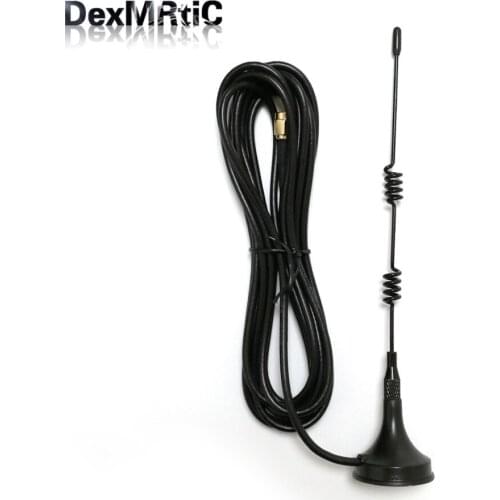 433Mhz 8dbi sucker antenna 17cm high with 3meters extension cable SMA male connector