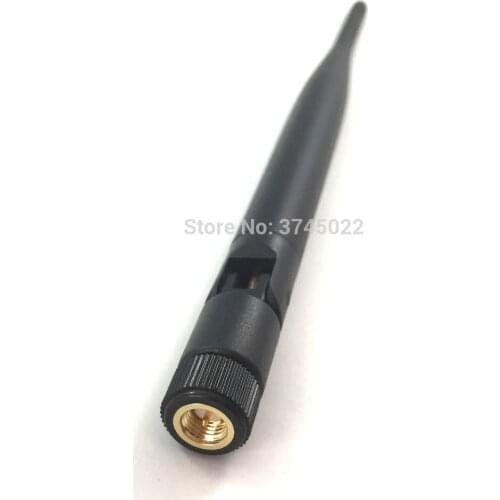 1pcs 2.4ghz Wifi Antenna 19.5cm 6dbi With Omni Directional Sma Male Connector Rubber Antenne for IEEE802.11n WLAN System