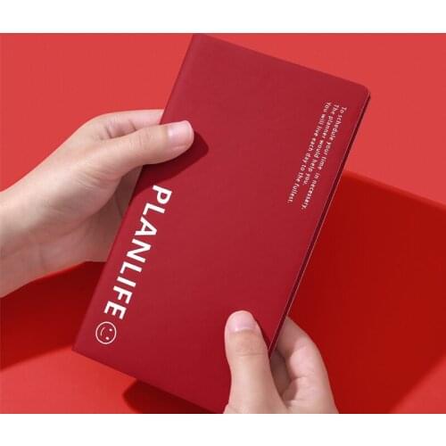 2021 Weekly Monthly Diary Notebook A6 Agenda Portable small mini pocket book Notepad Student meeting minutes Timeline Efficiency