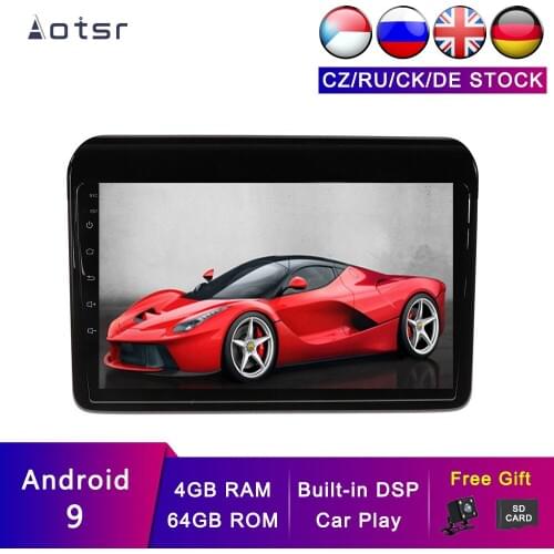 AOTSR Android 9 Head Unit For Suzuki Ertiga 2018 2019 Car Player Navigation Multimedia Tape Recorder Stereo with CarPlay DSP
