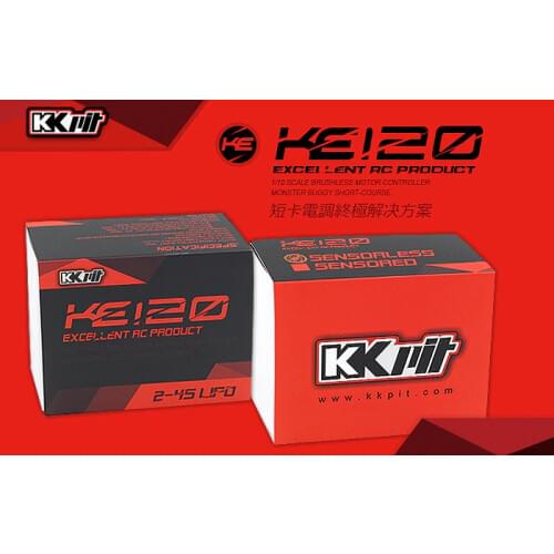 KKPIT KE120 Sensorless ESC 120A-760A 1/10 scale brushless motor controller buggy short-course