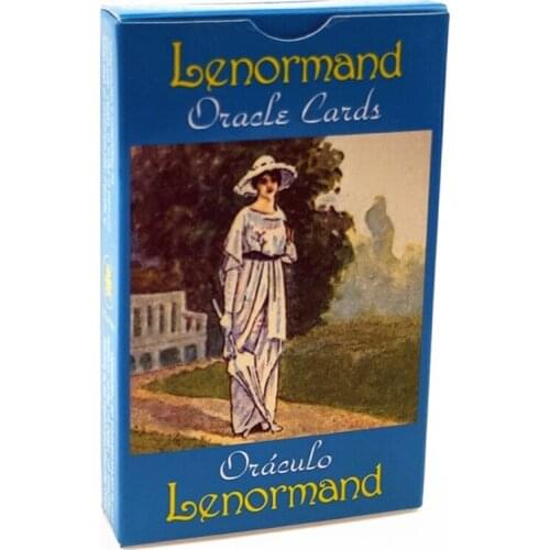 Lenormand Oracle Cards English Version Tarots 44-Card Deck Divination Fate Board Game Family Party