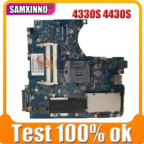 AKemy Laptop Matherboard For HP Probook 4330S 4430S HM65 Mainboard 646326-001 6050A2465101-MB-A02 DDR3