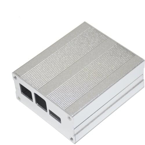 Aluminum Alloy Case For PINE64 ROCK64 demo Board Enclosure metal Case