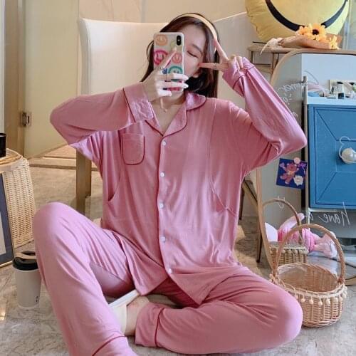 Sleepwear Pregnancy Nightgown Women Clothes Home Clothes for Women Maternity Pajamas Pregnant Women Nursing Top Pants Pajama Set