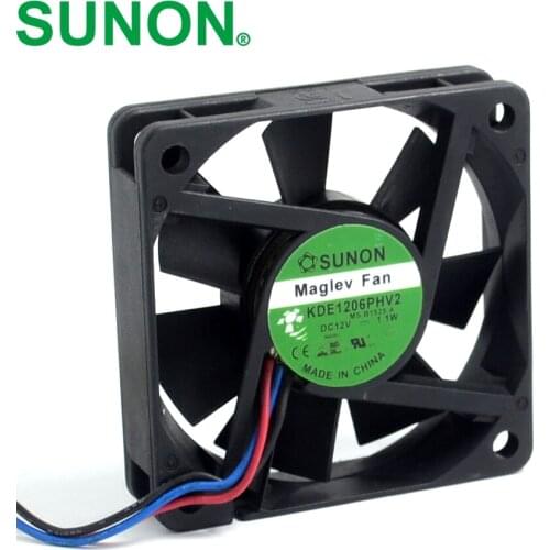 New and Original KDE1206PHV2 12V 1.1W 6015 60mm quiet cooling fan maglev 60*60*15mm