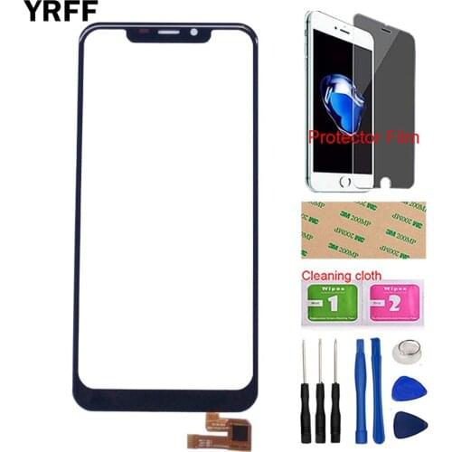 Phone Touch Screen Panel For Oukitel U23 Touch Screen Digitizer Sensor Touch Panel Replacement Tools Protector Film Glue Wipes