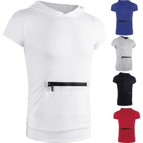 Perimedes Men's T-shirts With A Hood