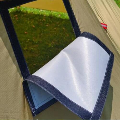 Tent Stove Jack Fire Resistant Pipe Vent Accessory Keep Your Use Of Hot Flue Pipes Safe For Chimney Pyramid Tent New