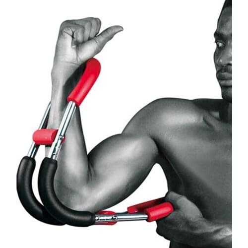 Adjustable Arm Exerciser Multi-function Powerful Wrist Arm Strength Training Device Bar Chest Muscle Forearm Fitness Equipment