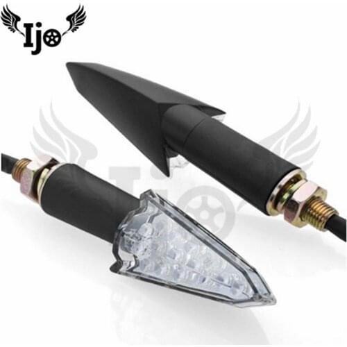 Intermitentes para moto rocket turn signal led motorcycle bobbers sportster for honda shadow intermitentes led moto turn signal