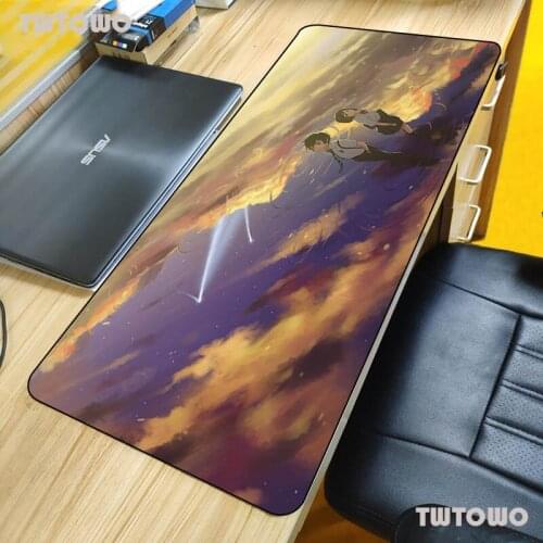 Modern Your Name Mousepad Advanced Unique Style Game Accessories Notebook Keyboard Lock Edge Big Mousepad Rubber Washable Mat