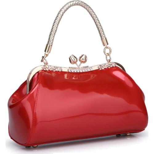 High Quality Patent Leather Messenger Bags for Women Fashion Luxury Women bag Diamonds Handbags Shoulder Bags sac bolsa feminina