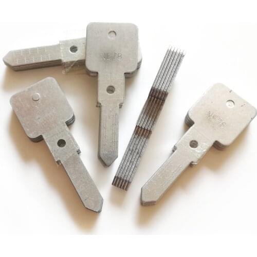 Top quality NE78 lishi scare key plates