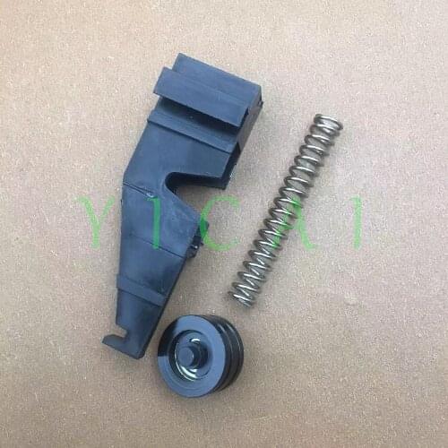2PCS Belt clip with spring and bearing for Encad Novajet 750 Lecai Locor 500 505 600 630 700 736 850 880 printer Cradle Idler