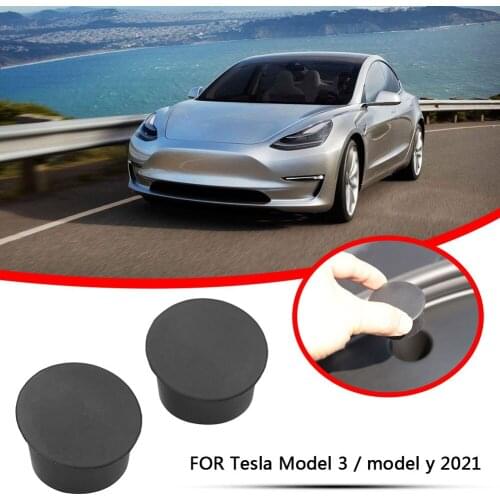 1 pair Front Trunk Storage Box Screw Protection Cover for Tesla Model 3 Model Y 2021 Car Replacement Accessories