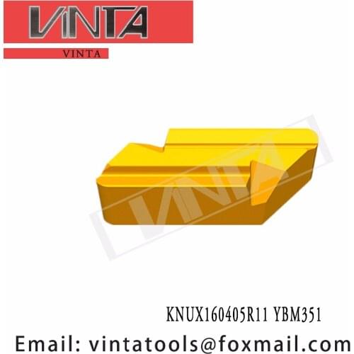 Free shipping high quality 10pcs/lots KNUX160405R11 YBM351 cnc carbide turning inserts