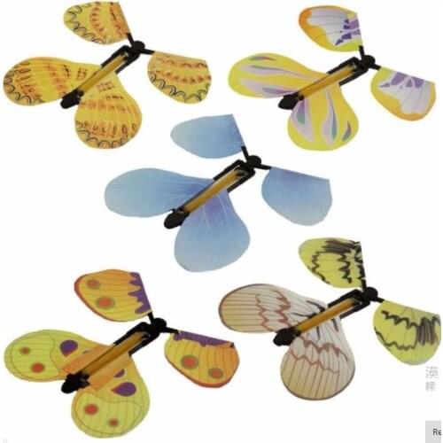 10 Pcs Magic Flying Butterfly From Hands Freedom Butterfly Magic Tricks Mentalism Magie Kids Children Magia Toys Classic Joke