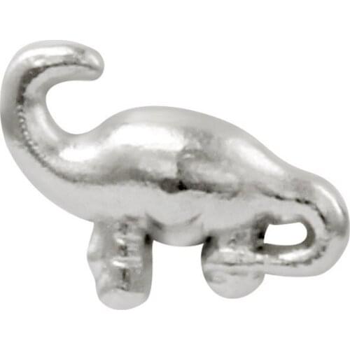 20Pcs/Lot Elephant Alloy Floating Charms Hand-made DIY for Glass Lockets