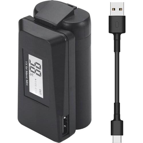20pcs mavic mini Battery display Charger Monitor with Discharger features for dji mavic mini drone Accessories