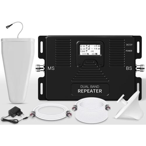 ATNJ The New Generation dual band 850/AWS mhz mobile phone signal repeater/booster/Amplifier for 3G+4G