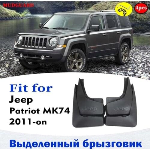 Mudflaps FOR JEEP PATRIOT MK74 Mudguard Fenders splash Mud Flap Guard Fender Mudguards Car Accessories Auto Styline Front Rear