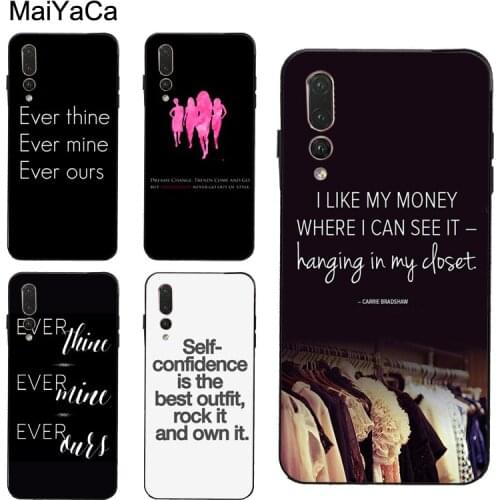 Sex and the city TV Series Case for Huawei P30 Pro P20 P40 Mate 20 Lite P Smart 2019 Nova 5T Honor 8A 8X 9X 10i 20