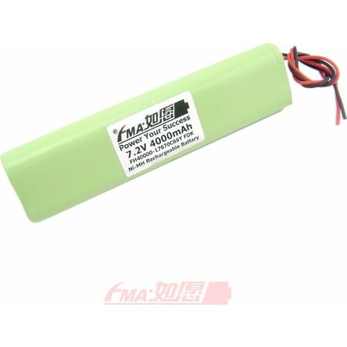 Diving Lamp Rechargeable Battery DIY for Powerizer NPA-as5 Ni-MH 7.2V 4000mAh by FDK cell 6SY