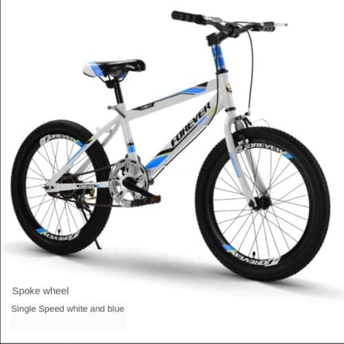 Children cycling beginner cycling boy 20 inch bicycles 21 speed childrens double disc brakes mountain bike