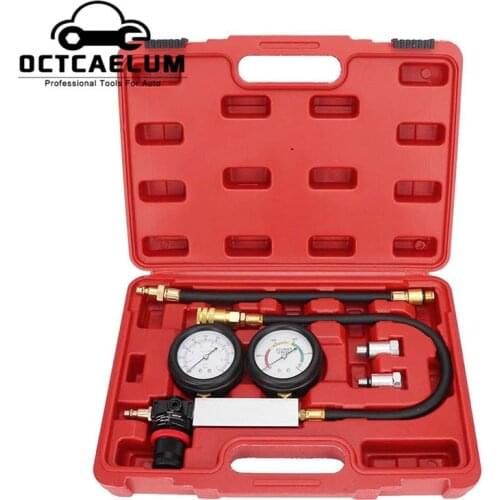 Petrol Engine Cylinder pressure Leak Test Diagnostic Gauge Set ST0199