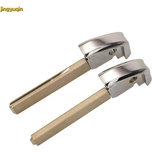 Jingyuqin Remote Car Key Fob Uncut Blade For Peugeot 208 308 508 3008 Citroen C4 DS4 DS5 Replacement