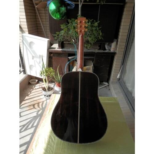 Chinese guitar factory custom new solid spruce top acoustic guitar D type 45 model 41" guitar 9yue24